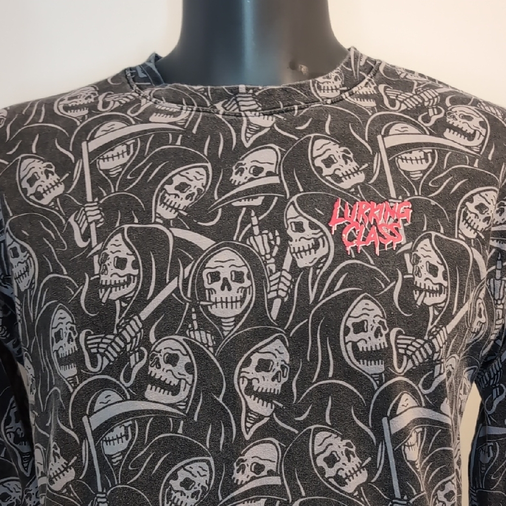Lurking Class by Sketchy Tank - Grim Reaper All Over Print Shirt